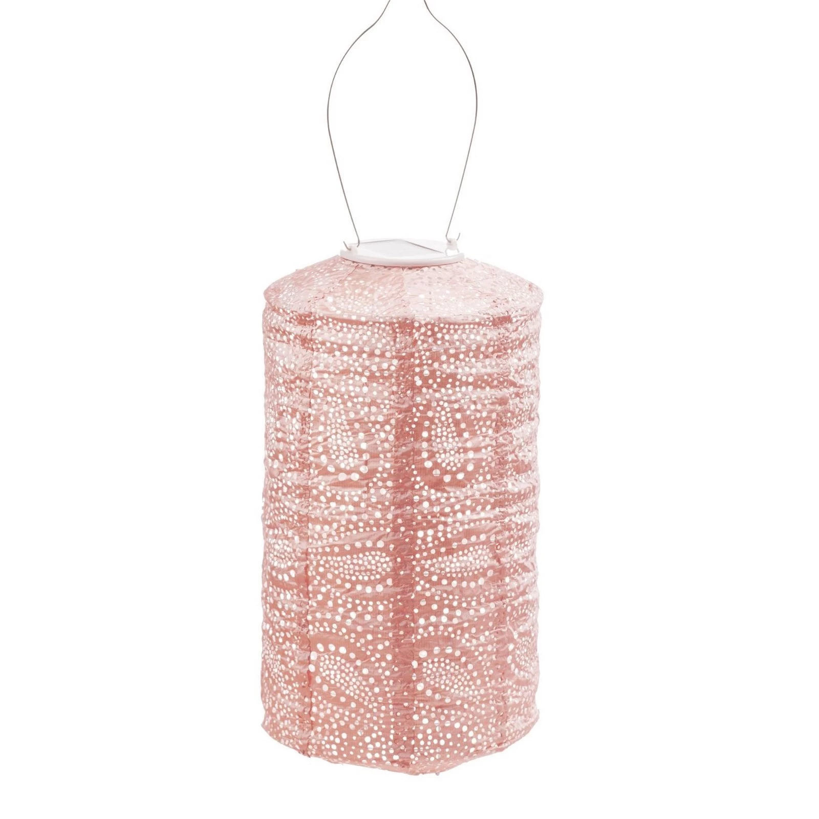 Solarlaterne 'Cylinder 18', Pink, Ø 18 X 33 Cm 4 Solarlaterne 'Cylinder 18', Pink, Ø 18 X 33 Cm – Bild 2