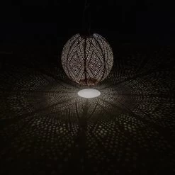 Solarlaterne 'Round', Kupfer, 28,9 X Ø30 Cm 12 Solarlaterne 'Round', Kupfer, 28,9 X Ø30 Cm -Fashion Garden Store 2950100679 2950100680 Rond 30 105792 1