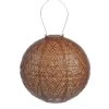 Solarlaterne 'Round', Kupfer, 28,9 X Ø30 Cm -Fashion Garden Store 2950100679 Round 30 105822