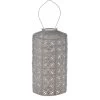 Solarlaterne 'Cylinder 18 Mandela', Light Taupe, Ø 18 X 33 Cm -Fashion Garden Store 2950100691 Cylinder 18 105832
