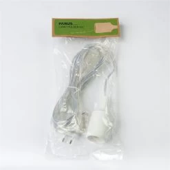 Lampenfassung Mit Kabel E27, Länge 4 M -Fashion Garden Store 2950200220 E 27 Fassung mit 4m Kabel 1 94076