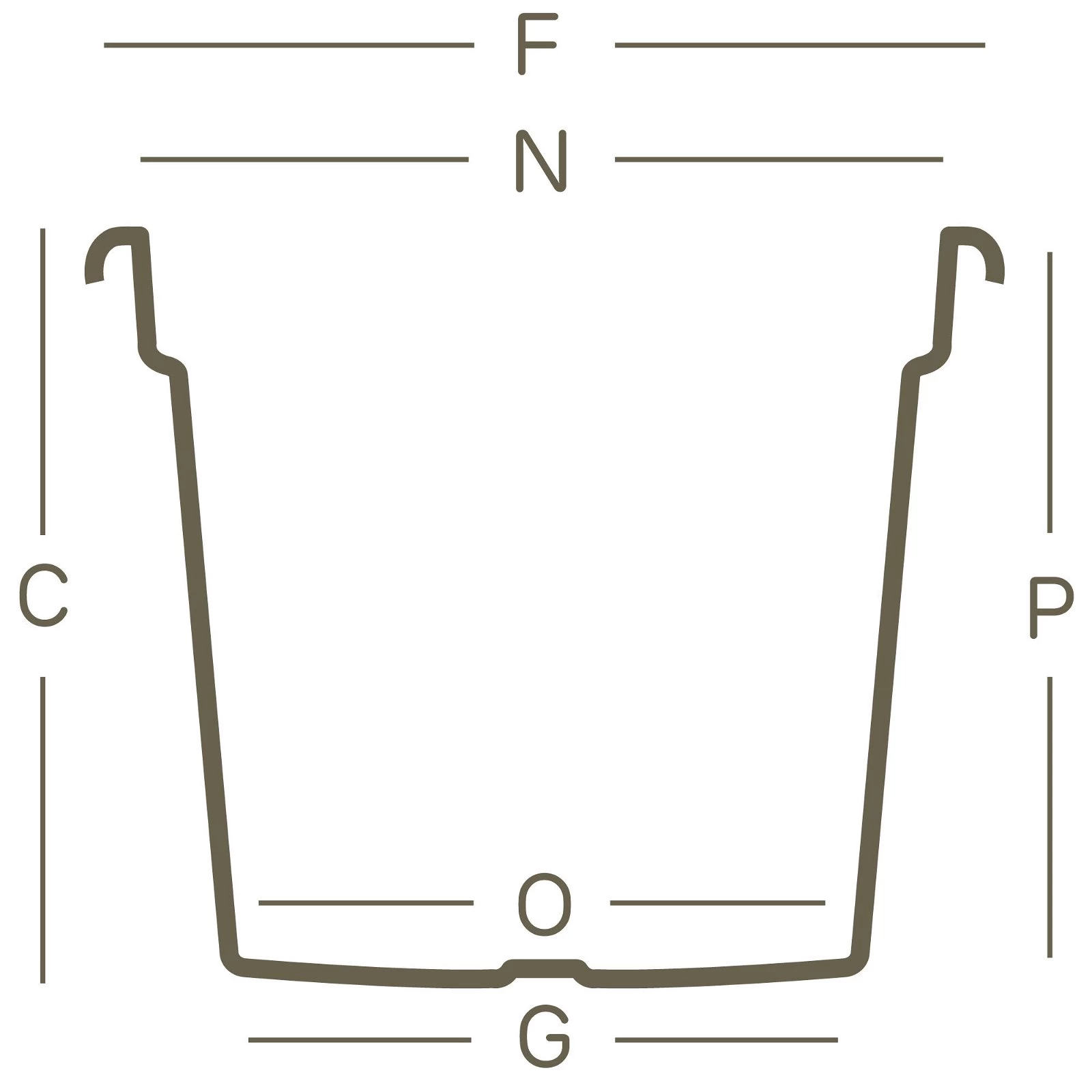Euro 3 Plast Pflanzkübel Geo Taupe 4 Euro 3 Plast Pflanzkübel Geo Taupe – Bild 2