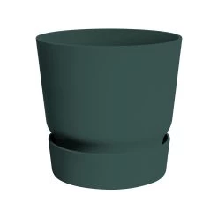 Pflanzgefäß „Greenville Round 25“ In Leaf Green Von Elho