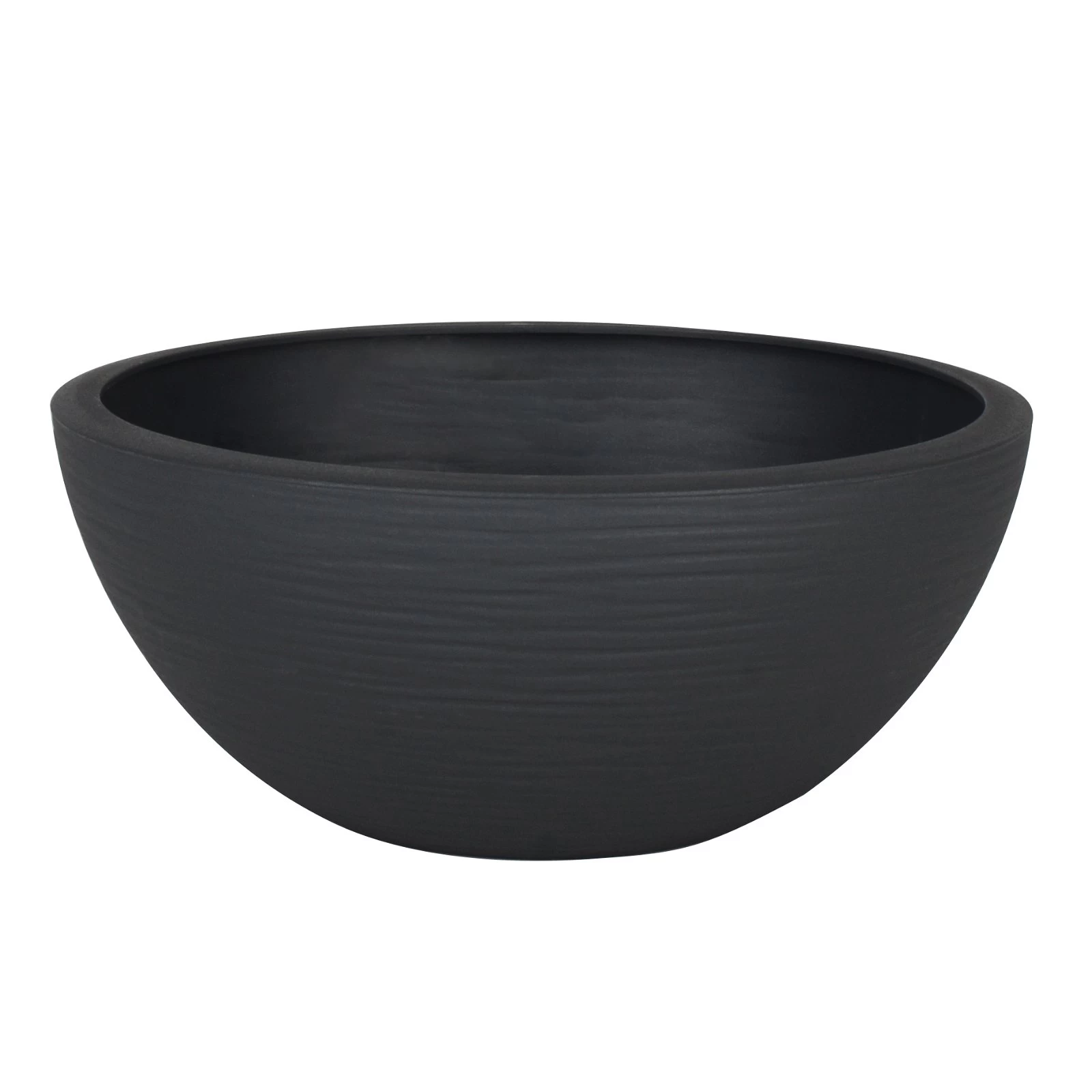 Pflanzschale Graphit Ella, Anthrazit, Ø 24,5 X H 10 Cm 3 Pflanzschale Graphit Ella, Anthrazit, Ø 24,5 X H 10 Cm