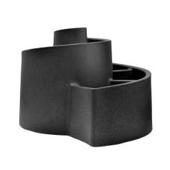 Kräuterspirale "Snail", Anthrazit, 80 X 64 X 50 Cm, 4,9 L