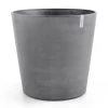 Pflanzgefäß 'Amsterdam', Grau 1 Pflanzgefäß 'Amsterdam', Grau -Fashion Garden Store 3210104143 pflanzgefaess amsterdam mit rollen 1 117448