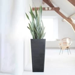 Pflanzgefäß 'Rotterdam MidHigh', Dunkelgrau 7 Pflanzgefäß 'Rotterdam MidHigh', Dunkelgrau -Fashion Garden Store 3210104155 pflanzgefaess rotterdam high 3 117475