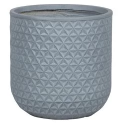 Pflanzgefäß 'Chester 04', Hellgrau