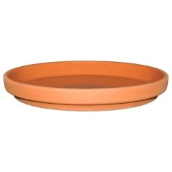 Untersetzer 'XL Natur', Rotbraun, Ton Glasiert