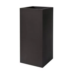 Euro 3 Plast Pflanzkasten Kube High Perlschwarz