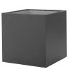 Gartensilber Pflanztrog Kubus Anthrazit -Fashion Garden Store 3230600024 Pflanztrog Kubus anthrazit 55x55x55cm 115l 49230