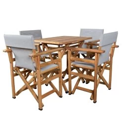 Holz-Regiesessel 'Matera' -Fashion Garden Store 3910201636 Holz Regiesessel Matera Textilen grau 12 102297