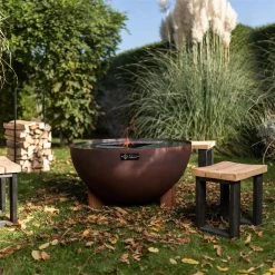 Holzhocker 'Convi', Ca. 44 X 32 X 43 Cm