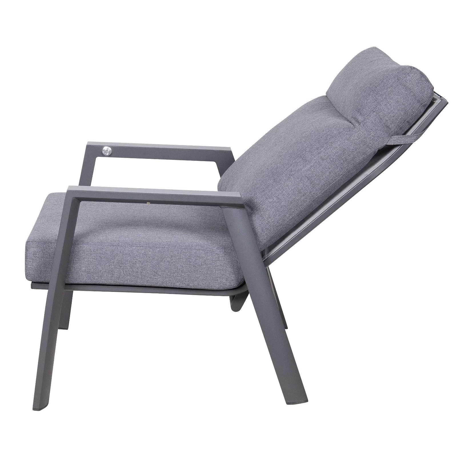 Kölle Sessel 'Australien', Alu, Polyester, Rücken Verstellbar 6 Kölle Sessel 'Australien', Alu, Polyester, Rücken Verstellbar – Bild 4