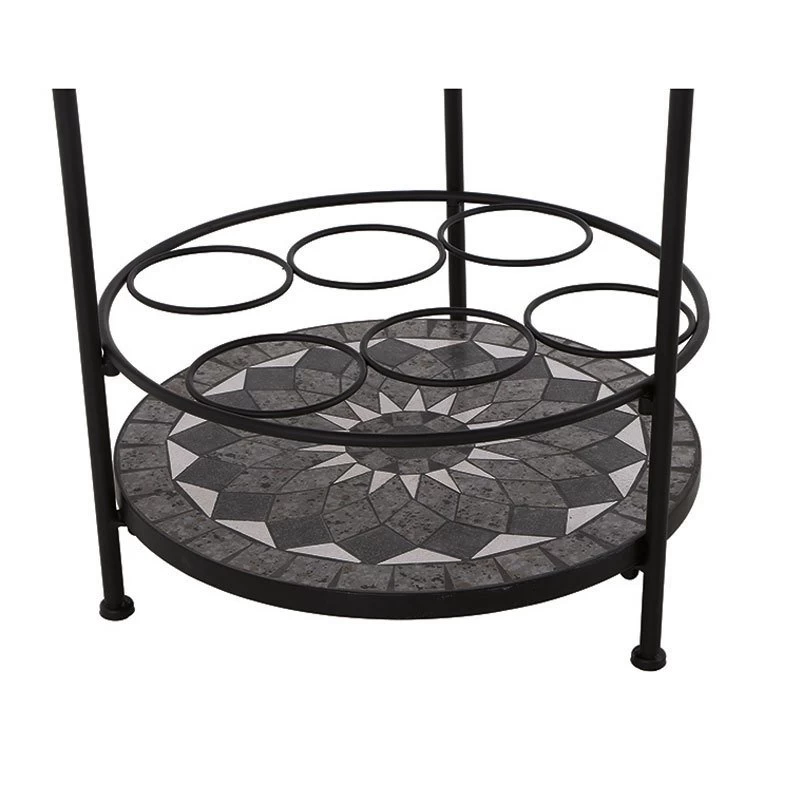 Siena Garden Serviertisch, Como, Matt Schwarz, Ca. 71 X 70 X 35 Cm 8 Siena Garden Serviertisch, Como, Matt Schwarz, Ca. 71 X 70 X 35 Cm – Bild 6