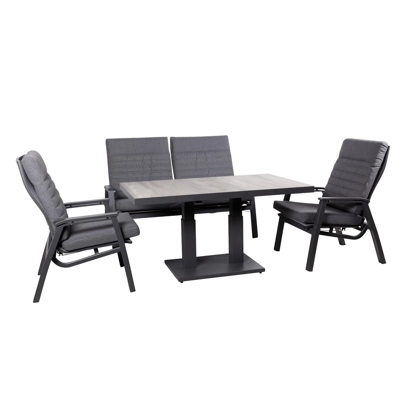 Gartenlounge-Set 'Paris' Inkl. Auflagen, 5-teilig 5 Gartenlounge-Set 'Paris' Inkl. Auflagen, 5-teilig – Bild 3