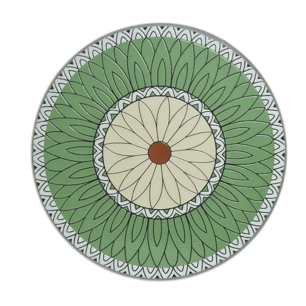 Bistro-Klappstuhl 'Vigo', Grün Mit Blumenmosaik 4 Bistro-Klappstuhl 'Vigo', Grün Mit Blumenmosaik – Bild 2