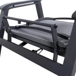 Loungesessel 'Paris', Grau/schwarz -Fashion Garden Store 3910302694 Loungesessel Paris inkl Auflage 2 118560