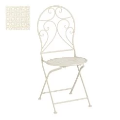 Fashion Garden Store 15 Klappstuhl 'Neta', Creme