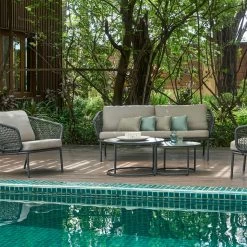 Lounge-Set 'Eagle', 5-teilig -Fashion Garden Store 3910302708 Loungeset Eagle 5tlg Stahlgestell inkl Auflagenset 2 1 118533