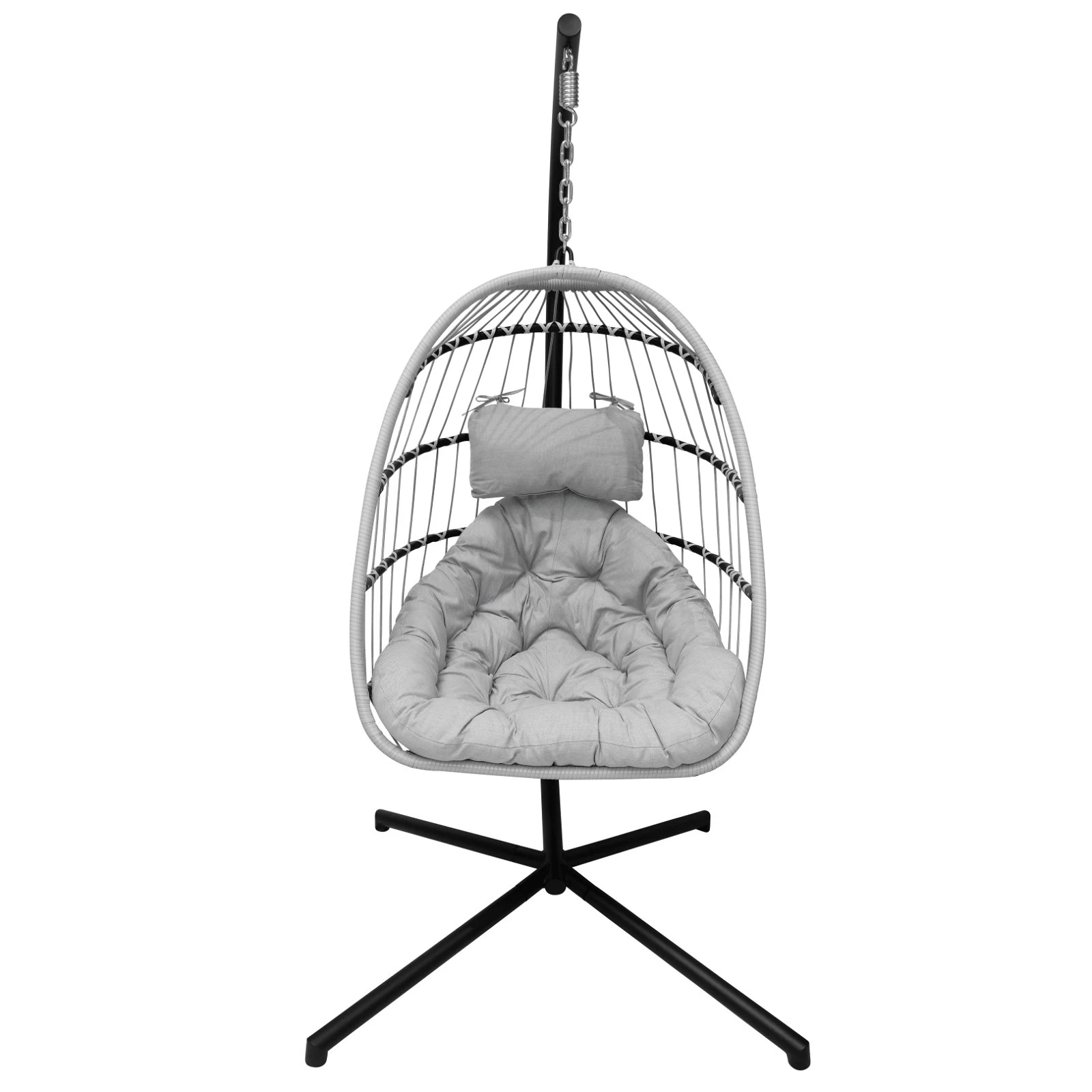 Hängesessel 'Folt Sterzing' Inkl. Auflagen, Light Grey 5 Hängesessel 'Folt Sterzing' Inkl. Auflagen, Light Grey – Bild 3