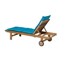 Madison Liegenauflage 'Panama', Blau, Ca. 200 X 60 Cm 8 Madison Liegenauflage 'Panama', Blau, Ca. 200 X 60 Cm -Fashion Garden Store 3910408970 Liegenauflagen Panama Aqua 1 97482