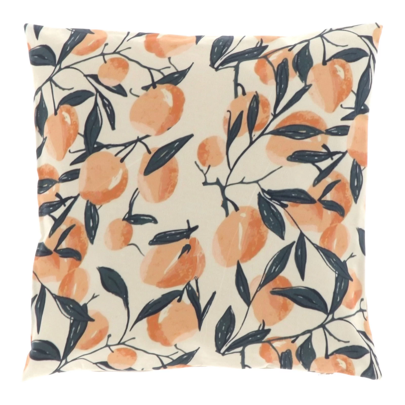 Knuffelkissen, Beige/orange/schwarz, Ca. 45 X 45 Cm 3 Knuffelkissen, Beige/orange/schwarz, Ca. 45 X 45 Cm