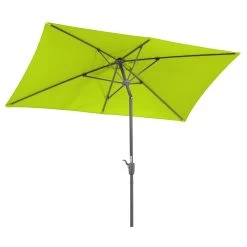 Mittelstockschirm 'Tunis', Ca. 270 X 150 Cm -Fashion Garden Store 3910503165 Sonnenschirm Tunis apfelgruen 8 90565