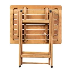 Holztisch 'Matera', Buchenholz, Ca. 80 X 60 X 75 Cm -Fashion Garden Store 3910700456 Holztisch Matera 80x60cm 2 102339