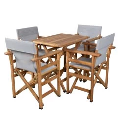 Holztisch 'Matera', Buchenholz, Ca. 80 X 60 X 75 Cm -Fashion Garden Store 3910700456 Holztisch Matera 80x60cm 4 102340