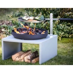 Feu Du Jardin Feuerschale "Moderne", Mit Grillfunktion, 21 Kg -Fashion Garden Store 3920100722 Feuerschale Moderne Gartenfeuer mit Grillfunktion4 65400