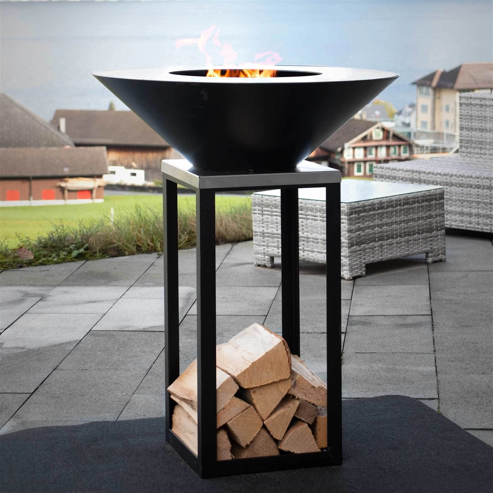 Feuerschale Fyro 80, Zweiteilig, 102 X 80 X 80 Cm 4 Feuerschale Fyro 80, Zweiteilig, 102 X 80 X 80 Cm – Bild 2