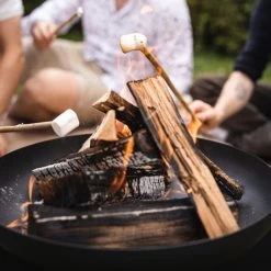 Edelstahl-Feuerstelle 'X 50', Schwarz, 28 X 55 Cm -Fashion Garden Store 3920100743 Feuerschale X50 schwarz 1 125222