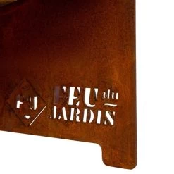 Edelstahl-Feuerstelle 'X 70', Rost, 40 X 75 Cm -Fashion Garden Store 3920100745 Feuerschale X70 rost 2 125225