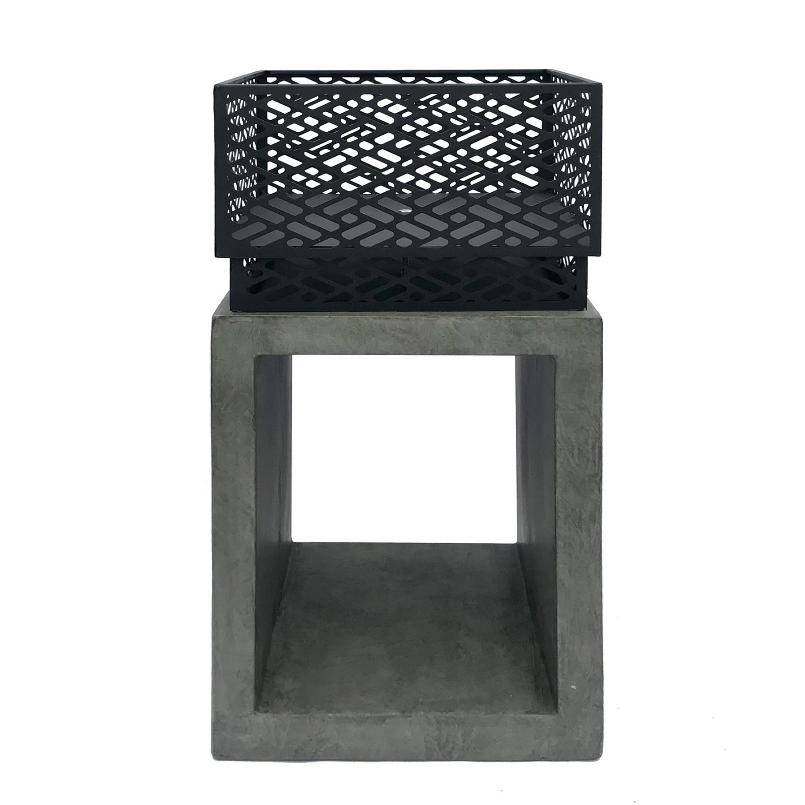 Feuerschale 'Malung', Beton, 35 X 35 X 46 Cm 3 Feuerschale 'Malung', Beton, 35 X 35 X 46 Cm