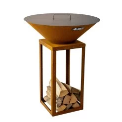 Metalldeckel Für Feuerstelle 'Fyro', Ø Ca. 80 Cm -Fashion Garden Store 3920502247 Metalldeckel fuer Feuerstelle Fyro ca 80cm rund 2 119667