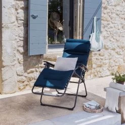 Lafuma Relaxsessel Futura XL, Stahlrohr/BeComfort ®, Blau 8 Lafuma Relaxsessel Futura XL, Stahlrohr/BeComfort ®, Blau -Fashion Garden Store 3930400990 3930400994 Relaxsessel Bleu Encre 1 85860