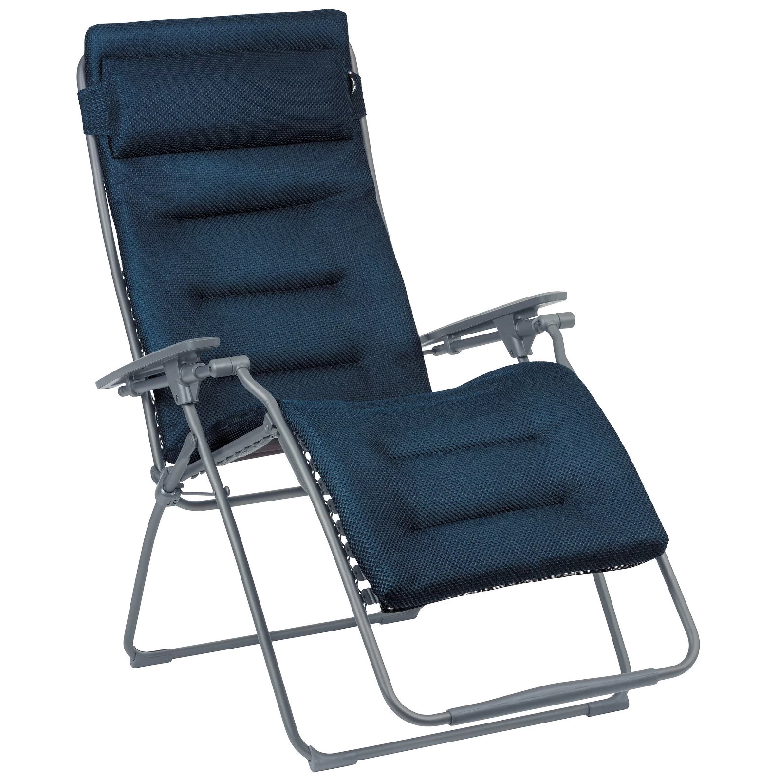Lafuma Relaxsessel Futura XL, Stahlrohr/BeComfort ®, Blau 3 Lafuma Relaxsessel Futura XL, Stahlrohr/BeComfort ®, Blau
