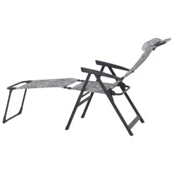 Fußteil 'Natura', Anthrazit, Grau, Ca. 49 X 86 X 47 Cm -Fashion Garden Store 3930401039 Alu Fussteil Natura f Klappsessel 3 103809