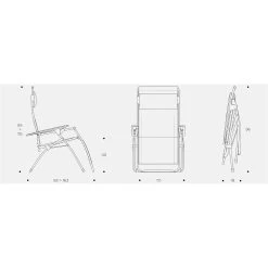 Lafuma Relaxsessel 'R Clip', Ocean -Fashion Garden Store 3930401086 Relaxsessel R Clip Batyline Ocean II 14 118780