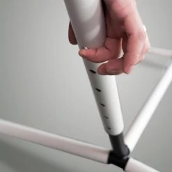 LA SIESTA Doppel-Hängemattengestell Nautico Grau, Stahl Pulverbeschichtet -Fashion Garden Store 3940200273 Doppel Haengemattengestell Nautico coolgrey pulverbeschichtet Stahl 01 47161