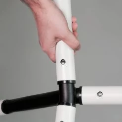 LA SIESTA Doppel-Hängemattengestell Nautico Grau, Stahl Pulverbeschichtet -Fashion Garden Store 3940200273 Doppel Haengemattengestell Nautico coolgrey pulverbeschichtet Stahl 02 47162