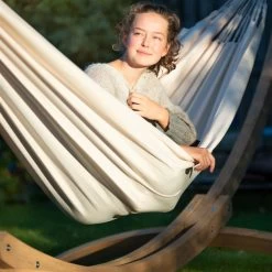 LA SIESTA Doppel-Hängematte Brisa, Vanilla, Outdoor Material, Bis 160 Kg, Wetterfest -Fashion Garden Store 3940200279 Doppel Haengematte Brisa vanilla Outdoor Material 10 61115