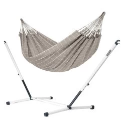 LA SIESTA Doppel-Hängematte Brisa, Almond, Outdoor Material, Bis 160 Kg, Wetterfest -Fashion Garden Store 3940200281 Doppel Haengematte Brisa almond Outdoor Material 4 61236