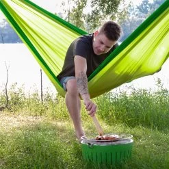 LA SIESTA Doppel-Reisehängematte Colibri 3.0, Palm, Bis 180 Kg, Reißfest, Leicht -Fashion Garden Store 3940200285 Doppel Reisehaengematte Colibri 3 0 Palm Nylon Stoff 6 61189