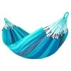 LA SIESTA Hängematte 'Modesta', Lagoon, Single - L 300 X B 140 Cm -Fashion Garden Store 3940200328 Single Haengematte Modesta Lagoon Bio Baumwolle 1 106084