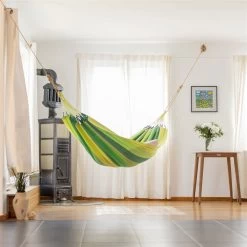 LA SIESTA Hängematte 'Modesta', Jungle, Single - L 300 X B 140 Cm -Fashion Garden Store 3940200329 Single Haengematte Modesta Jungle Bio Baumwolle 2 106088