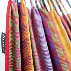 LA SIESTA Doppel-Hängematte 'Modesta', Flowers, 350 X 160 Cm -Fashion Garden Store 3940200339 Doppel Haengematte Flora Flowers Bio Baumwolle 5 106121