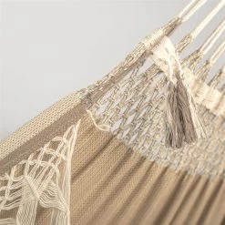 LA SIESTA Kingsize Hängematte 'Bossanova', Muscade -Fashion Garden Store 3940200350 Kingsize Haengematte Bossanova Muscade Bio Baumwolle 5 106165