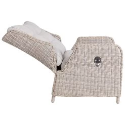 Kölle Geflecht-Sessel Jumbo Inkl. Hocker, Mit Auflage -Fashion Garden Store 3950100895 Geflechtsessel Jumbo Koelle inkl Hocker rattanbraun inkl Auflage 04 47967